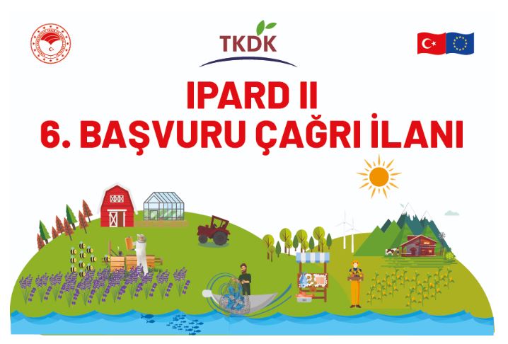 2019 TKDK IPARD II 6. &Ccedil;AĞRI KAPSAMINDA %55 HİBE DESTEĞİ